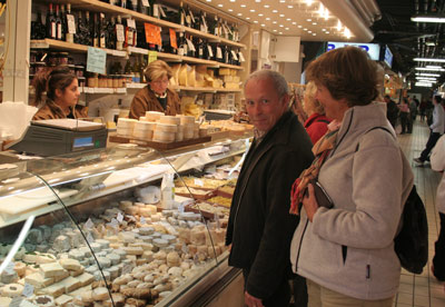 perry at cheese counter