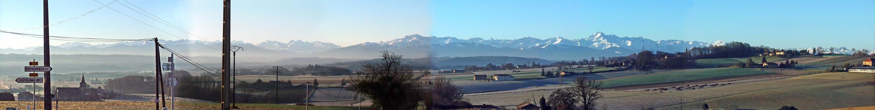 panorama of puydarrieux