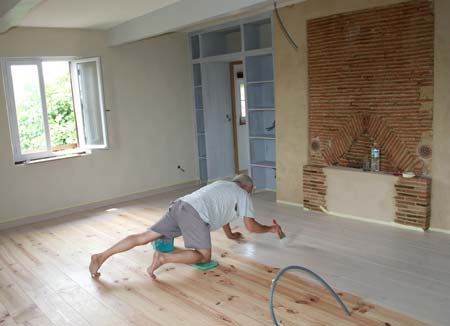 painting floor