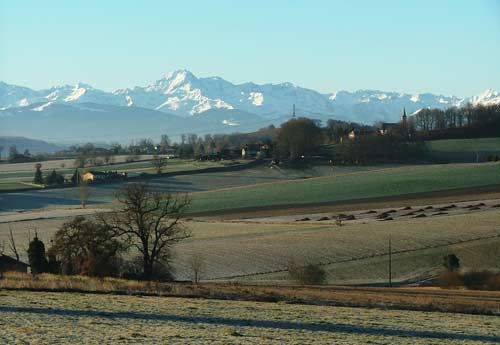 puydarrieux and pyrenees