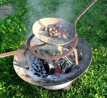 chestnuts on the fire