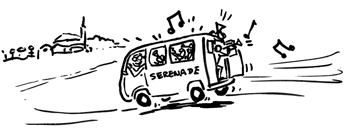 the serenade bus